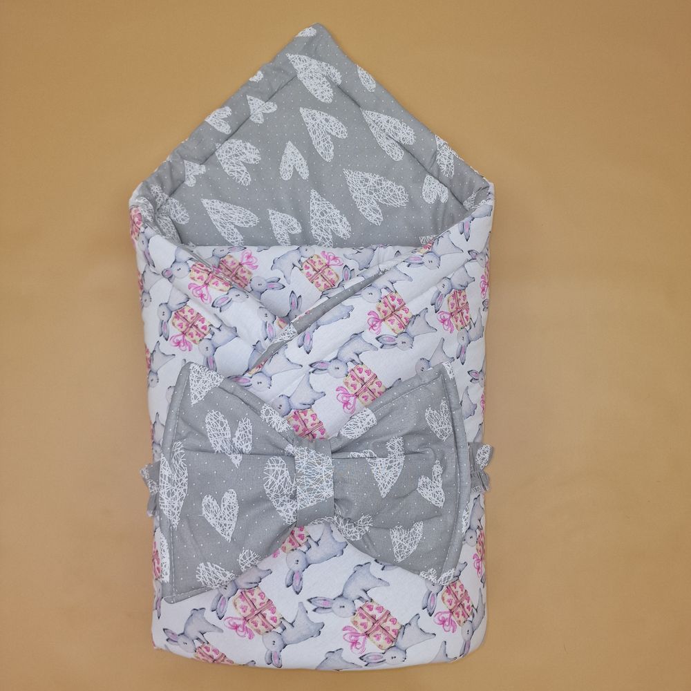 Комплект на выписку 2 пр: одеяло+бант-подушка (бязь) артикул анонс 1872б-0-1_м_61