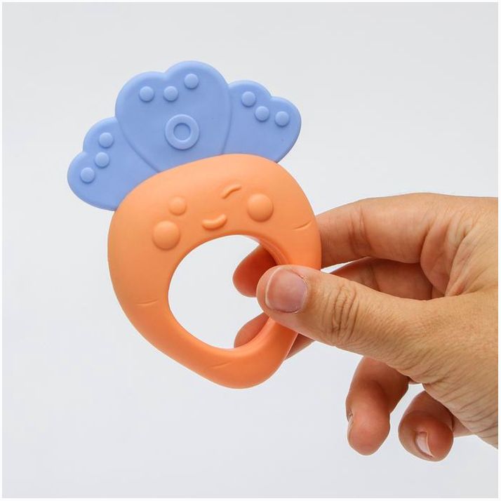 Картинка Набор погремушек - прорезывателй «Овощной микс», 2 шт (№4754407) от магазина Мир детей Товары для Новорожденных