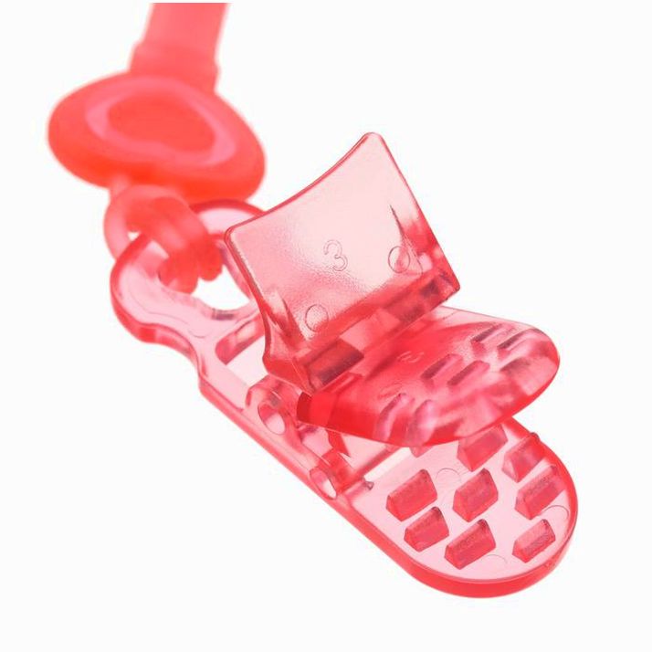 Картинка Держатель для соски - пустышки «Сердце», силиконовый, цвет розовый (№9459126) от магазина Мир детей Товары для Новорожденных