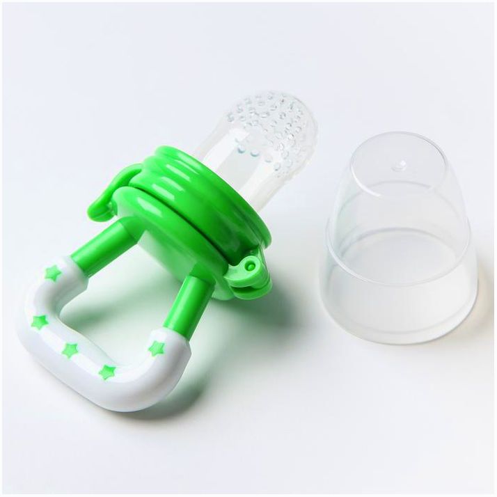 Картинка Ниблер для прикорма, с силиконовой сеточкой, цвет зеленый (№2793092) от магазина Мир детей Товары для Новорожденных