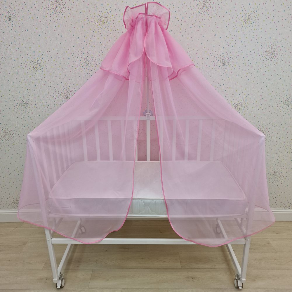 Картинка Балдахин с окантовкой (сеточка) (№948) цвета в ассортименте от магазина Мир детей Товары для Новорожденных