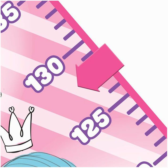 Картинка Ростомер с магнитным элементом "Растет любимая дочурка", 150 см (№2835025) от магазина Мир детей Товары для Новорожденных