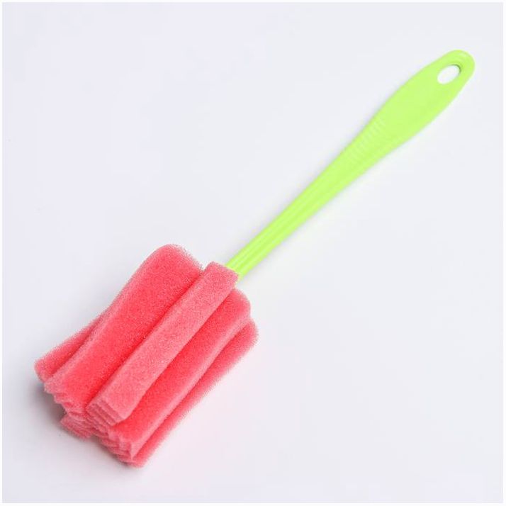 Ершик по уходу за детскими бутылочками, цвет МИКС артикул анонс 4617772