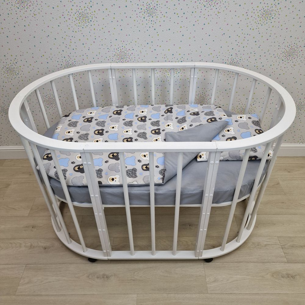 КПБ (пододеяльник + простыня + наволочка (бязь) овал артикул анонс 1122-О_12