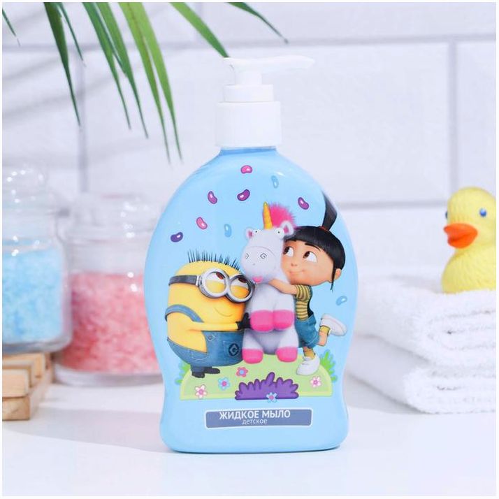 Мыло жидкое детское «Гадкий Я», 300 мл артикул анонс 6032906