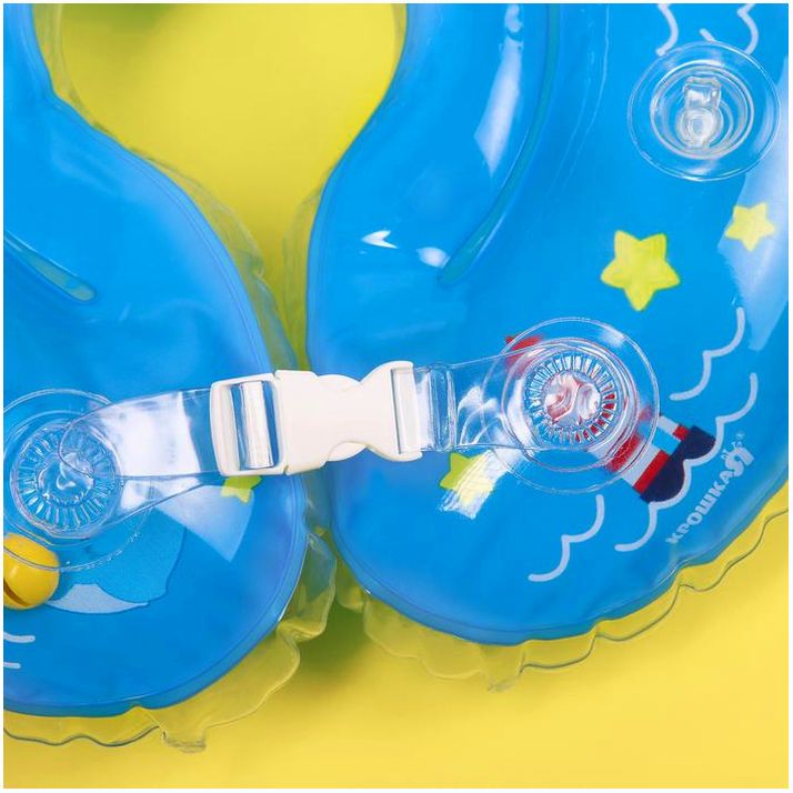 Картинка Круг детский на шею, для купания, «Морячок», от 1 мес, двухкамерный, с погремушками (№3876327) от магазина Мир детей Товары для Новорожденных