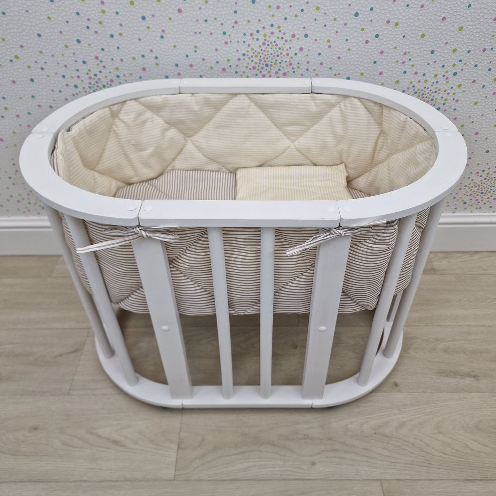 Пеленка для новорожденного с кружевами (бязь) артикул анонс КуклКПБ5_39