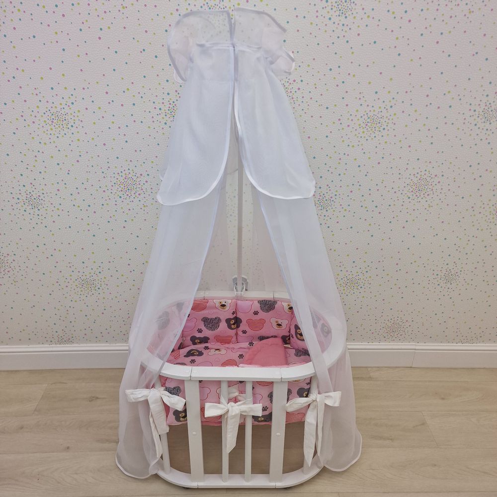 Пеленка для новорожденного с кружевами (бязь) артикул анонс КуклКПБ3_09