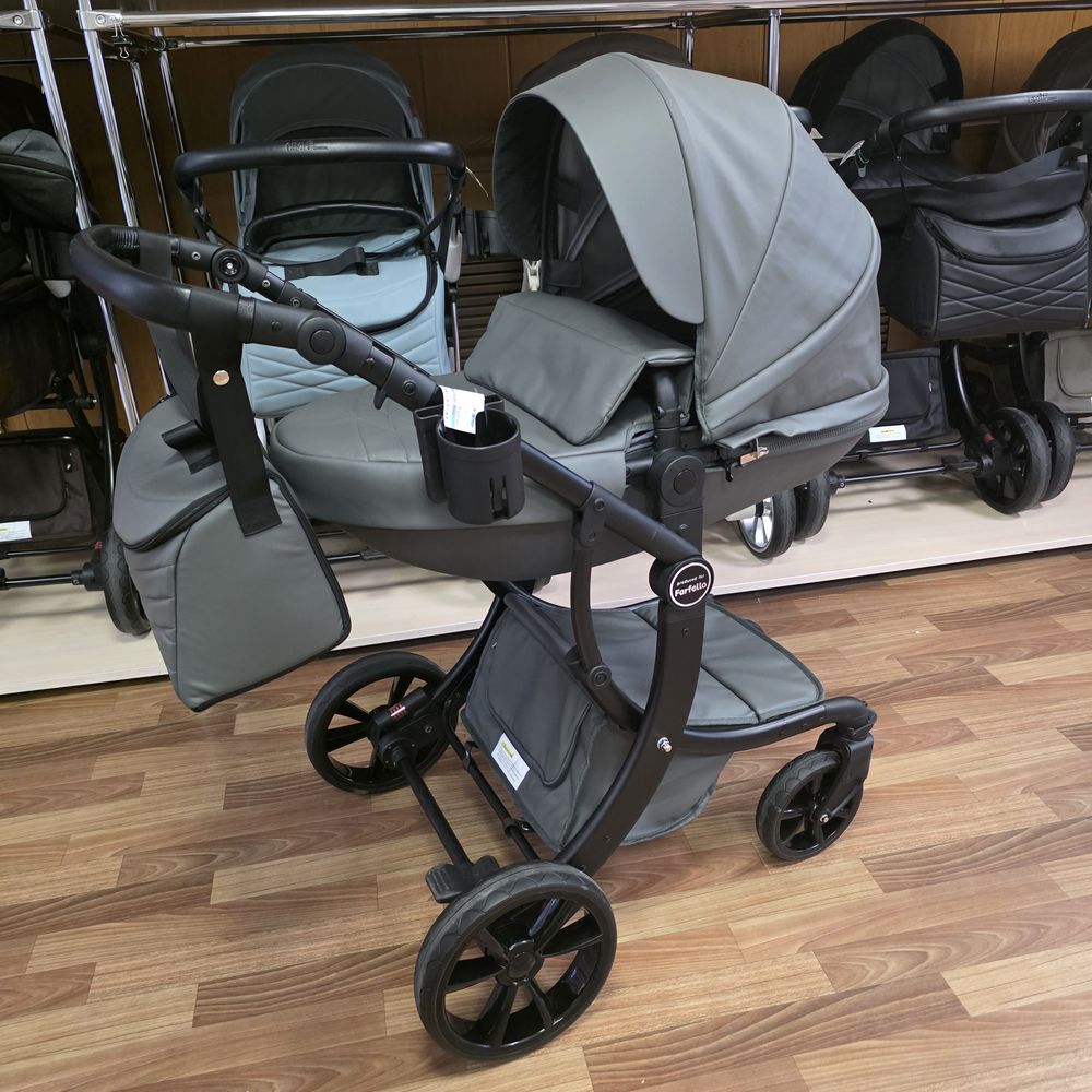 Детская коляска трансформер Aimile PRO Dark Grey артикул анонс A5-6