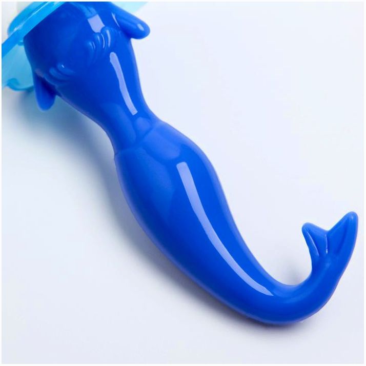 Картинка Прорезыватель детский "Русалочка" с ограничителем, силиконовый, от 3 мес, цвета МИКС. (№2272521) от магазина Мир детей Товары для Новорожденных