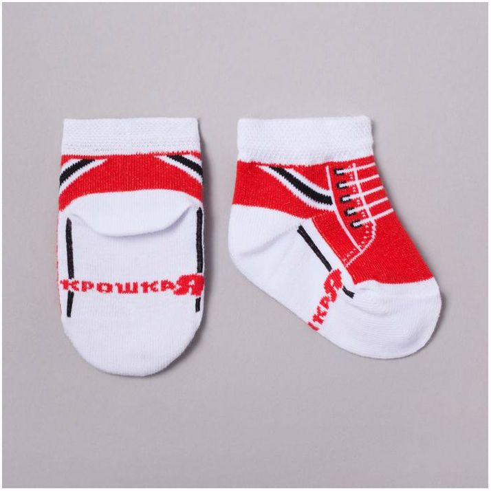 Картинка Набор носков Крошка Я "Крокодил", 2 пары, 6-8 см (№4361334) от магазина Мир детей Товары для Новорожденных