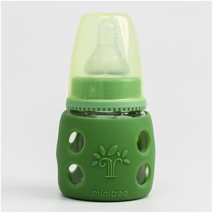 Бутылочка в силиконовом чехле, стекло, классическое горло, +0 мес., 60мл., цвет МИКС для мальчика артикул анонс 4803525