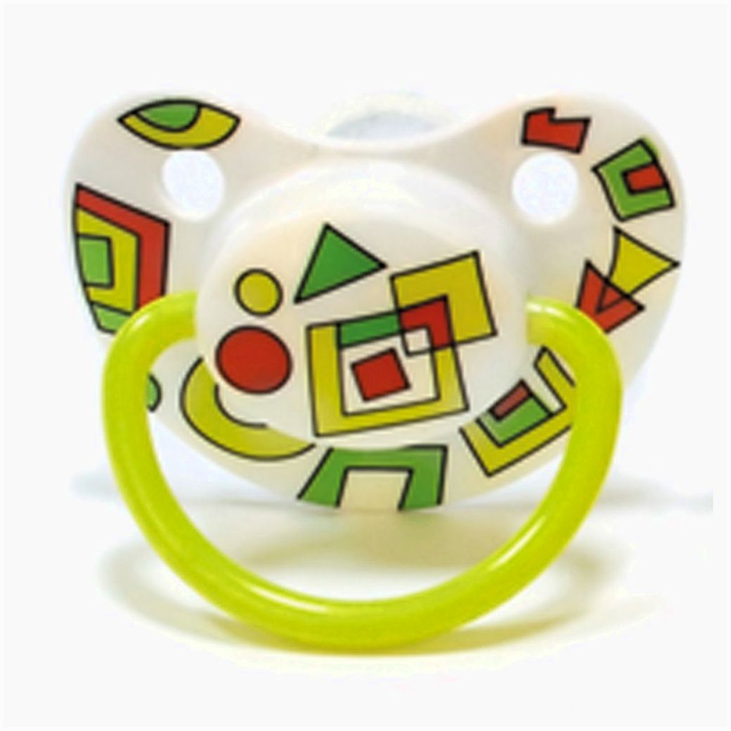 Картинка Пустышка (6-12 мес., латекс, анатомическая, "Модерн") (№11221М) от магазина Мир детей Товары для Новорожденных