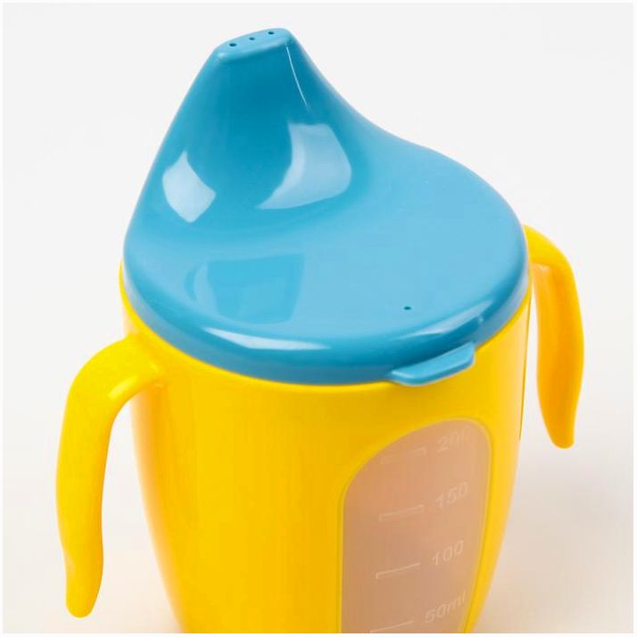 Картинка Поильник детский с твёрдым носиком Protect Me, 200 мл, цвет желтый (№7386896) от магазина Мир детей Товары для Новорожденных