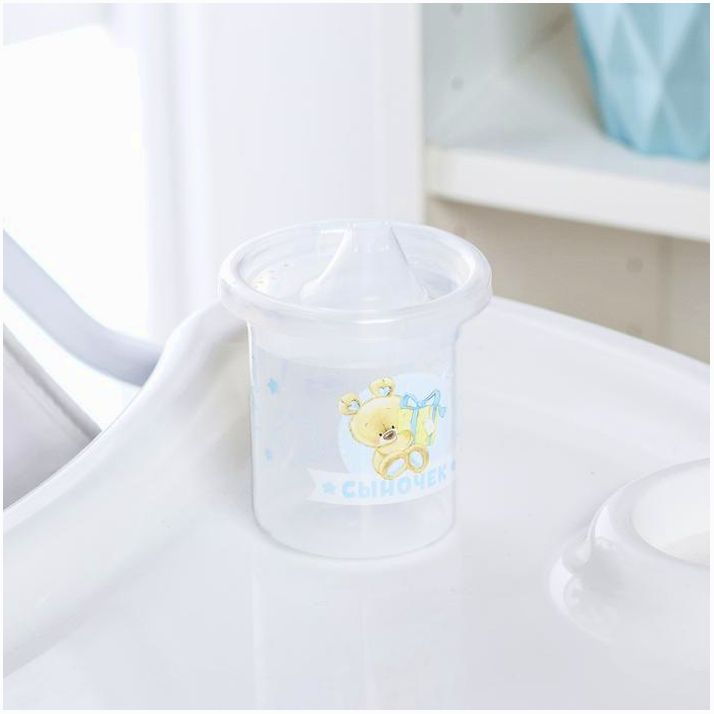 № 3721452 Поильник детский «Мишка Томми», с твёрдым носиком, 200 мл