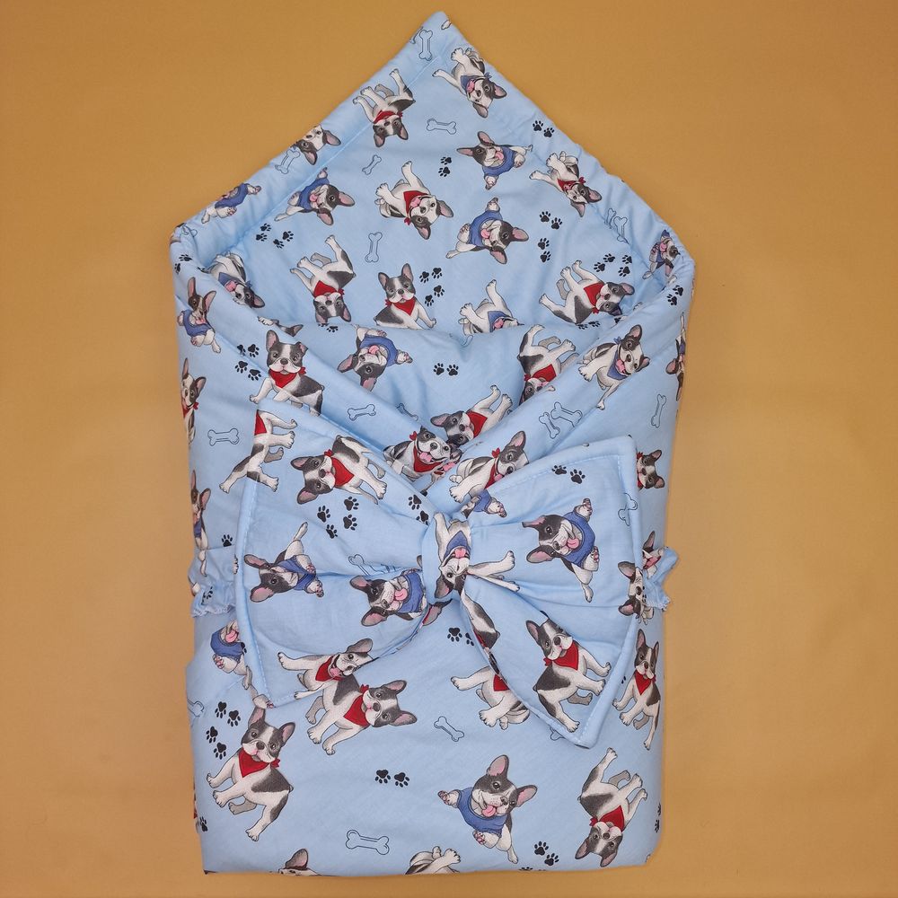 Комплект на выписку 2 пр: одеяло+бант-подушка (бязь) артикул анонс 1872б-1-1_м_09