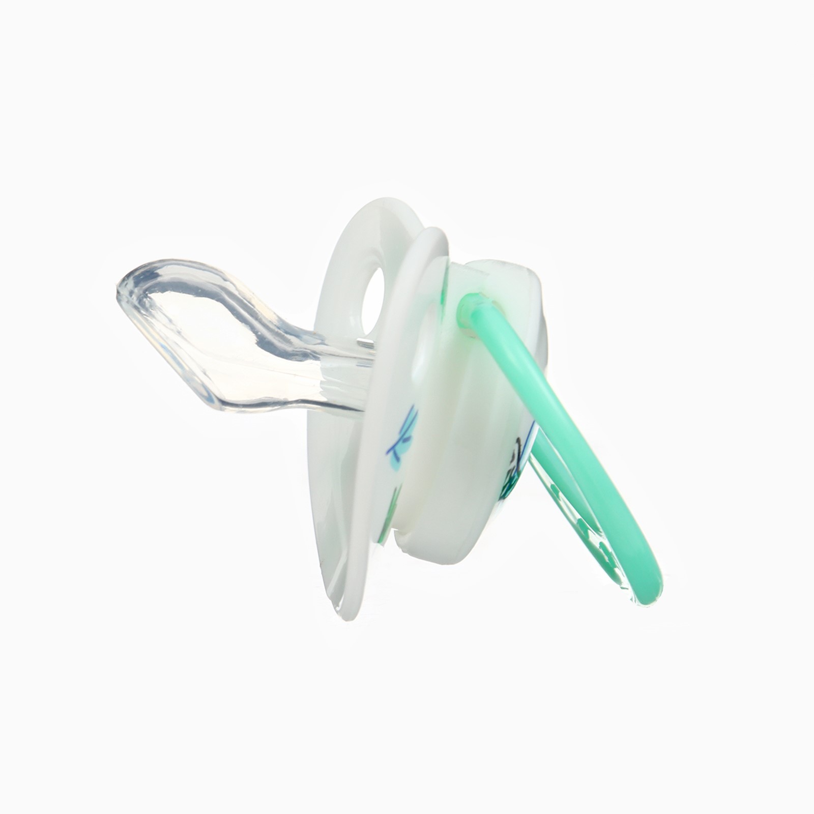 Картинка Соска - пустышка ортодонтическая «Птички», +6 мес., цвет зеленый (№9844210) от магазина Мир детей Товары для Новорожденных