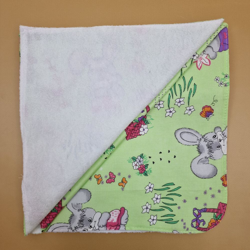 Пеленка непромокаемая (махровое непромокаемое полотно + бязь) артикул анонс 4603бМД