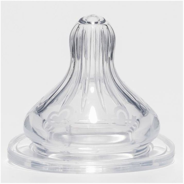 Соска силик на бутылочку, антиколиковая., от 6 мес., широкое горло, для густой пищи артикул анонс 7129453