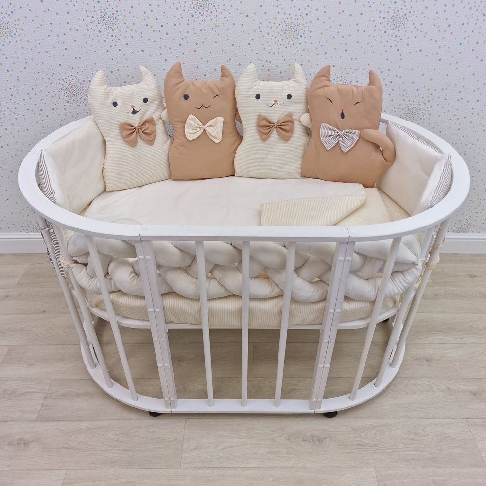 КПБ 16 пр (борт + пододеяльник + одеяло + наволочка + подушка + простынь (плюш/бязь) артикул анонс 1180-0-1бб_06