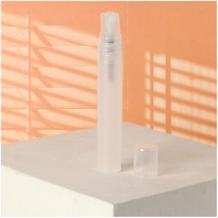 Флакон для парфюма, с распылителем, 7 мл, цвет белый артикул анонс 3036115