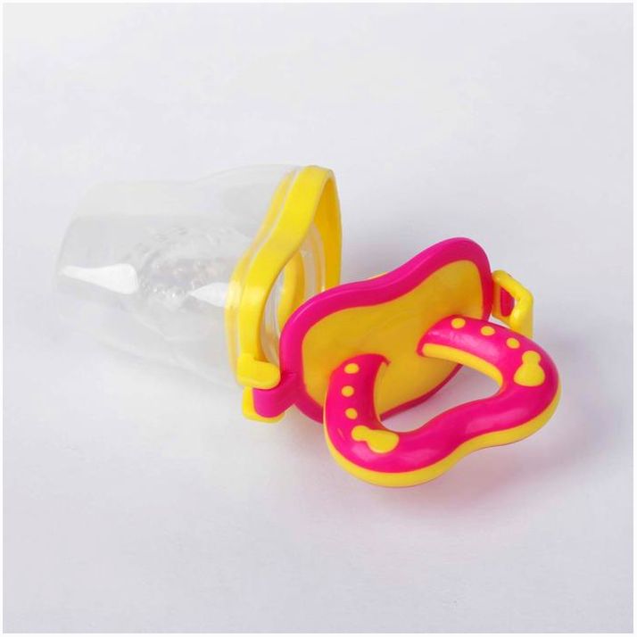 Картинка Ниблер с силиконовой сеточкой Basic, цвет розовый (№2352031) от магазина Мир детей Товары для Новорожденных