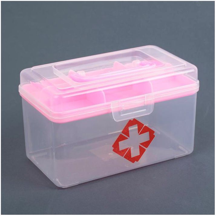 Картинка Аптечка, 15,5?9?9,5 см, цвет МИКС (№3121636) от магазина Мир детей Товары для Новорожденных