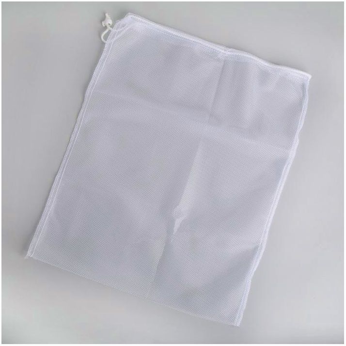 Мешок для стирки белья, 38?50 см, цвет белый артикул анонс 1439541