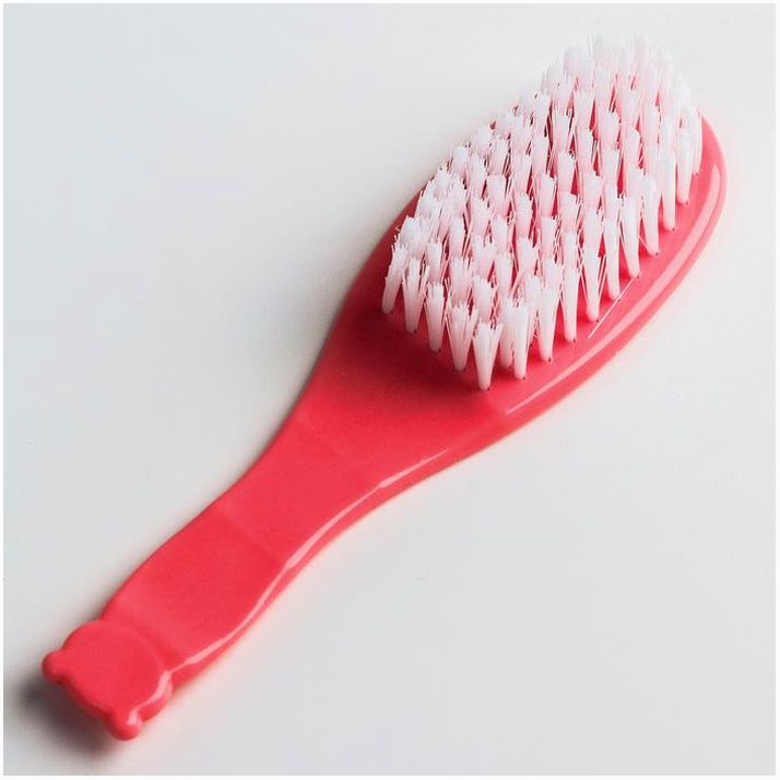 Щетка детская, для ухода за волосами, цвет розовый артикул анонс 5276675