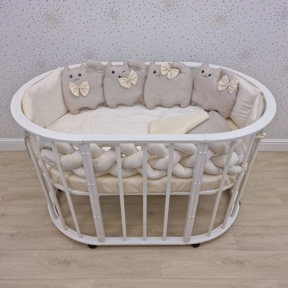 КПБ 16 пр (борт + пододеяльник + одеяло + наволочка + подушка + простынь (плюш/бязь) артикул анонс 1181-0-1бб_06