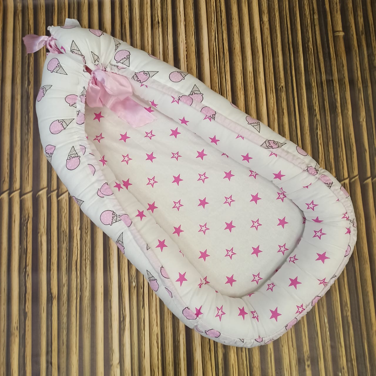 Гнездышко - кокон (бязь + синтепух) стандарт артикул анонс 6527_д5