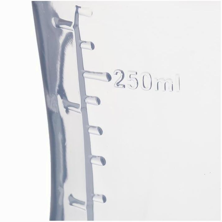 Картинка Бутылочка для кормления, классическое горло, приталенная, 250 мл., от 3 мес., цвет красный (№2969736) от магазина Мир детей Товары для Новорожденных