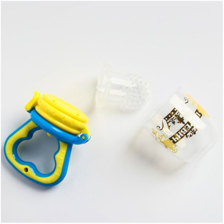 Картинка Ниблер с силиконовой сеточкой «Царевич», цвет голубой (№1275203) от магазина Мир детей Товары для Новорожденных