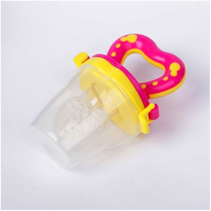 № 2352031 Ниблер с силиконовой сеточкой Basic, цвет розовый