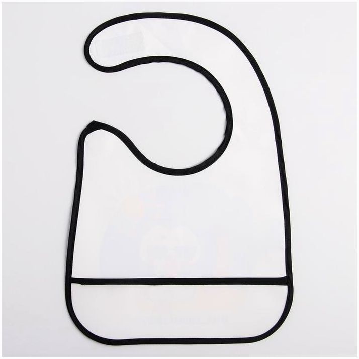 Картинка Нагрудник для кормления «ТРЕНД. Персонажи» непромокаемый на липучке, с карманом, МИКС (№4645588) от магазина Мир детей Товары для Новорожденных