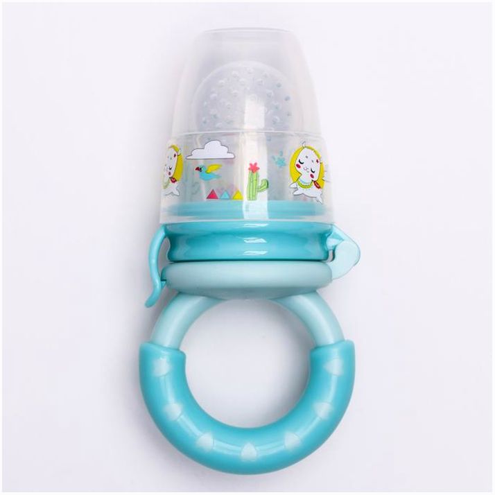 № 5057909 Ниблер для прикорма с силиконовой сеточкой «ТРЕНД. Лама»