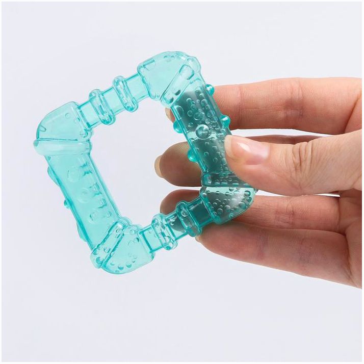 № 4591173 Прорезыватель охлаждающий «Фактурный квардат», цвет МИКС, Крошка Я