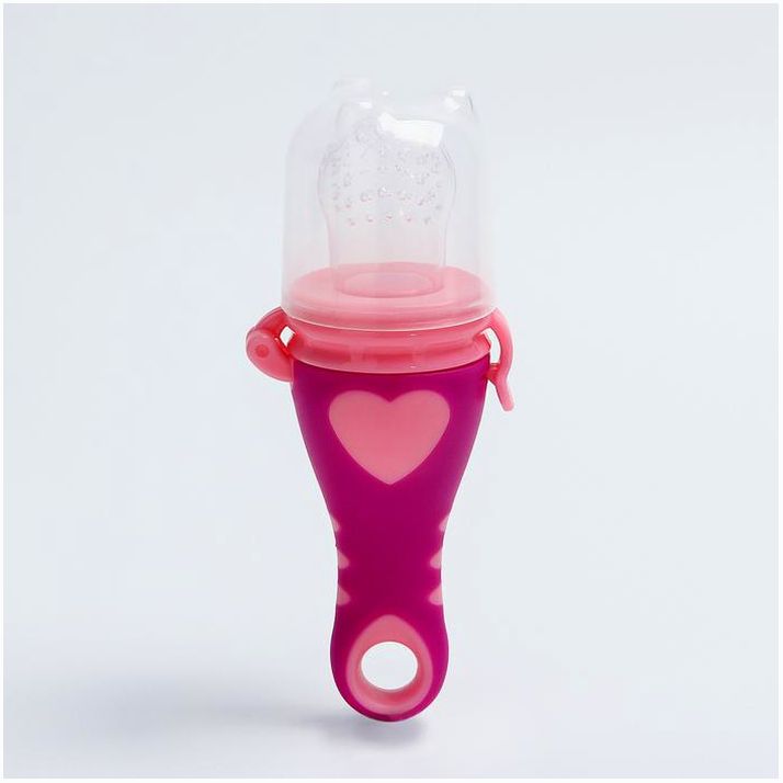 Ниблер для прикорма, с силиконовой сеточкой «Сердечко», цвет МИКС артикул анонс 2272516