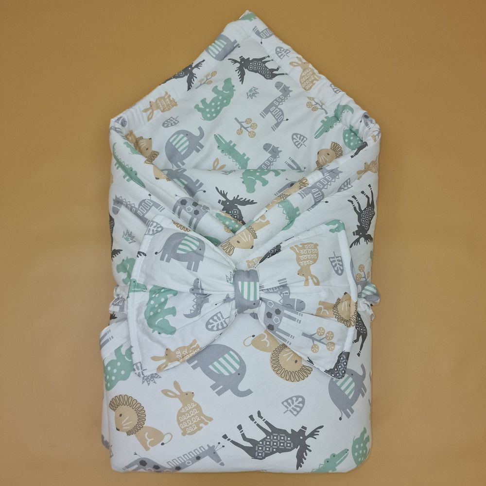 Комплект на выписку 2 пр: одеяло+бант-подушка (бязь) артикул анонс 1872б-0-1_м_24