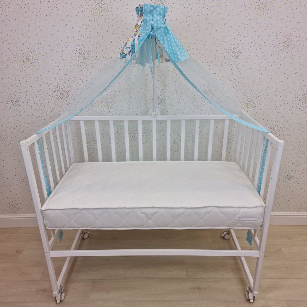 Балдахин (сатин/сеточка) + бант (сатин) артикул анонс 941с