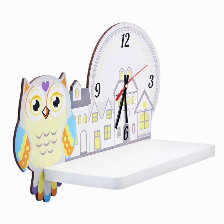 № 3732429 Полка с часами 