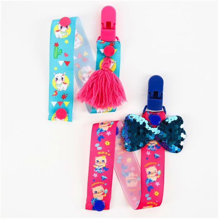 № 4733706 Держатель для пустышки «ТРЕНД. Компания», на ленте, МИКС