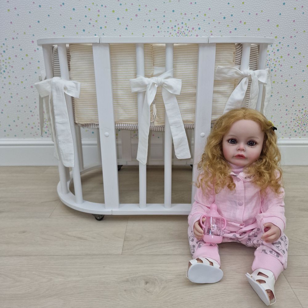 Пеленка для новорожденного с кружевами (бязь) артикул анонс КуклКПБ3_50