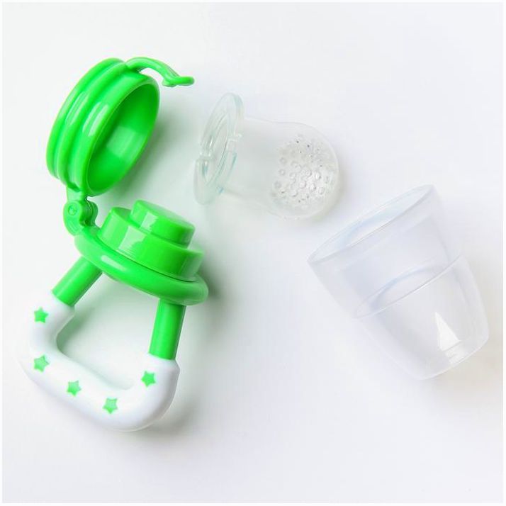 Картинка Ниблер для прикорма, с силиконовой сеточкой, цвет зеленый (№2793092) от магазина Мир детей Товары для Новорожденных