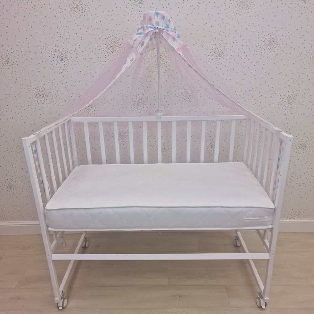 Балдахин (бязь/сеточка) + бант (бязь) артикул анонс 941_19