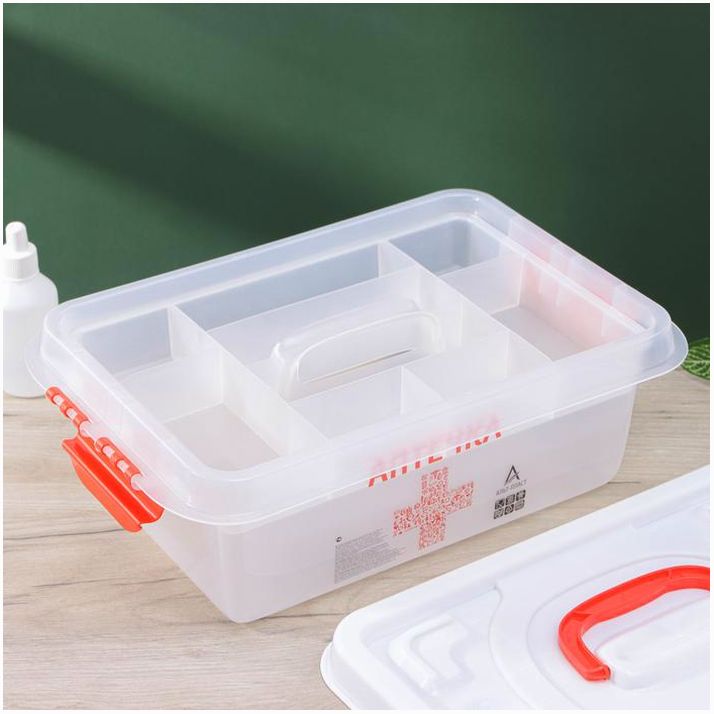 Картинка Бокс универсальный «Аптечка», 6 л, с вкладышем (№3323627) от магазина Мир детей Товары для Новорожденных