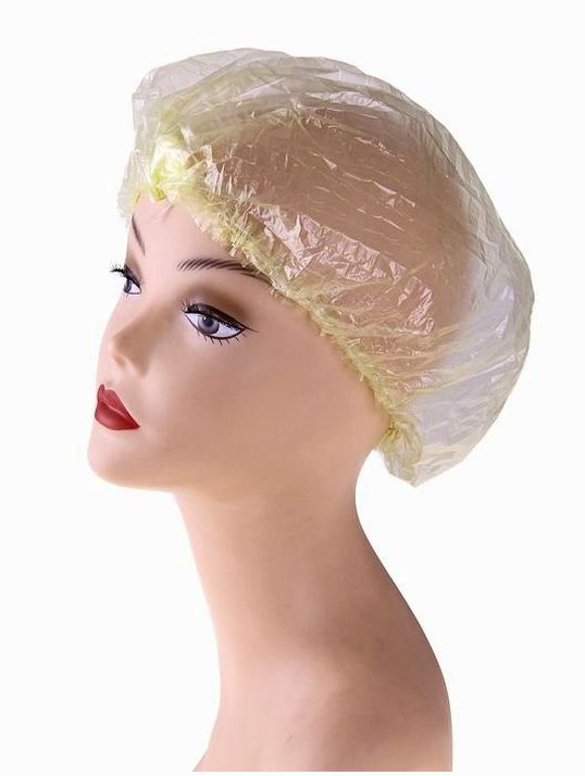 Картинка Набор шапочек для душа Доляна, 3 шт, полиэтилен, цвет МИКС (№733294) от магазина Мир детей Товары для Новорожденных