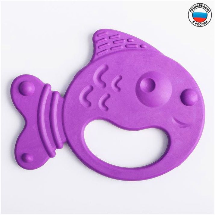 Прорезыватель «Рыбка», цвет МИКС артикул анонс 6948787
