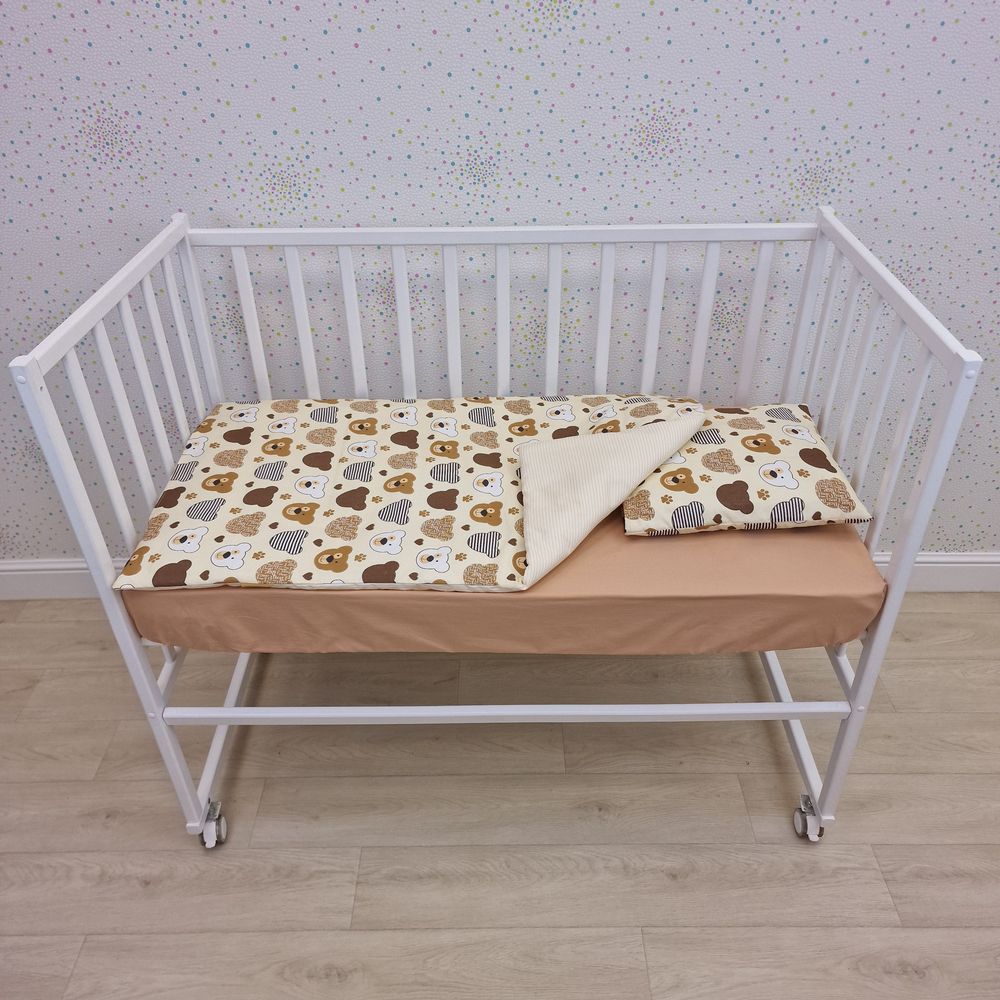 КПБ (пододеяльник + простыня + наволочка (отделка, бязь) артикул анонс 1119-2_07