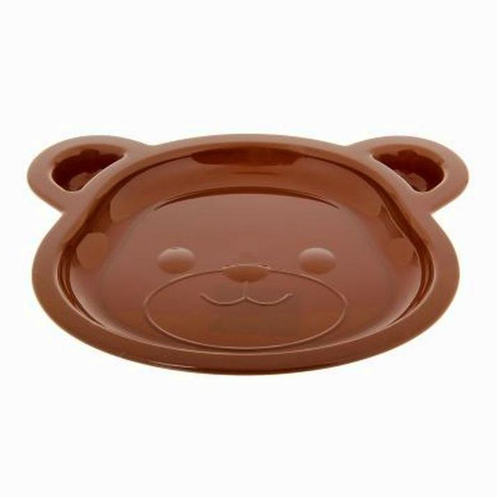 № 1386020 Тарелка детская «Мишка», с разделителями, от 5 мес., цвета МИКС